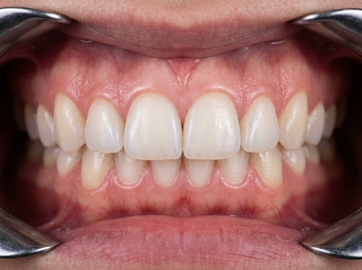 Digital Clear Aligner Anterior Crowding Correction — Clinical Outcome (After)