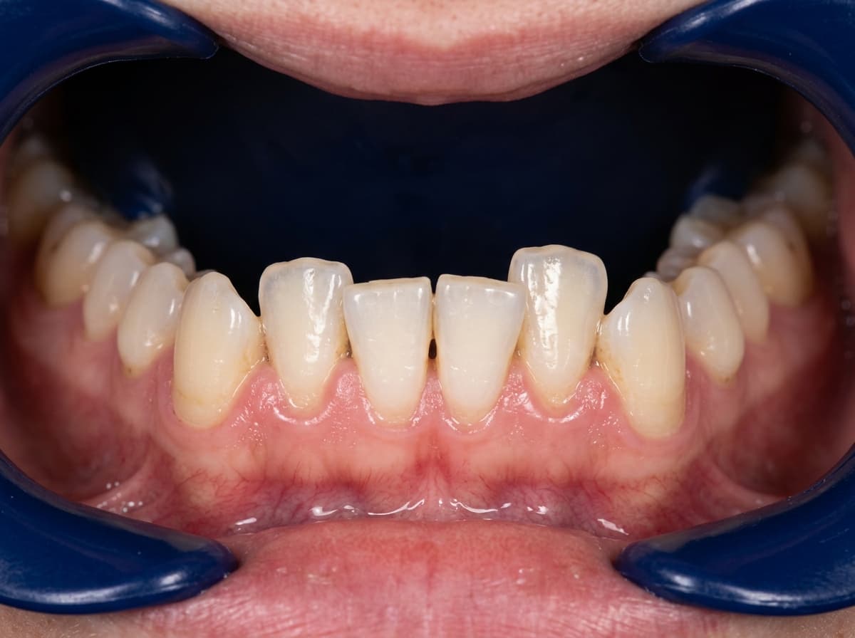 Digital Clear Aligner Anterior Crowding Correction — Baseline Presentation (Before)