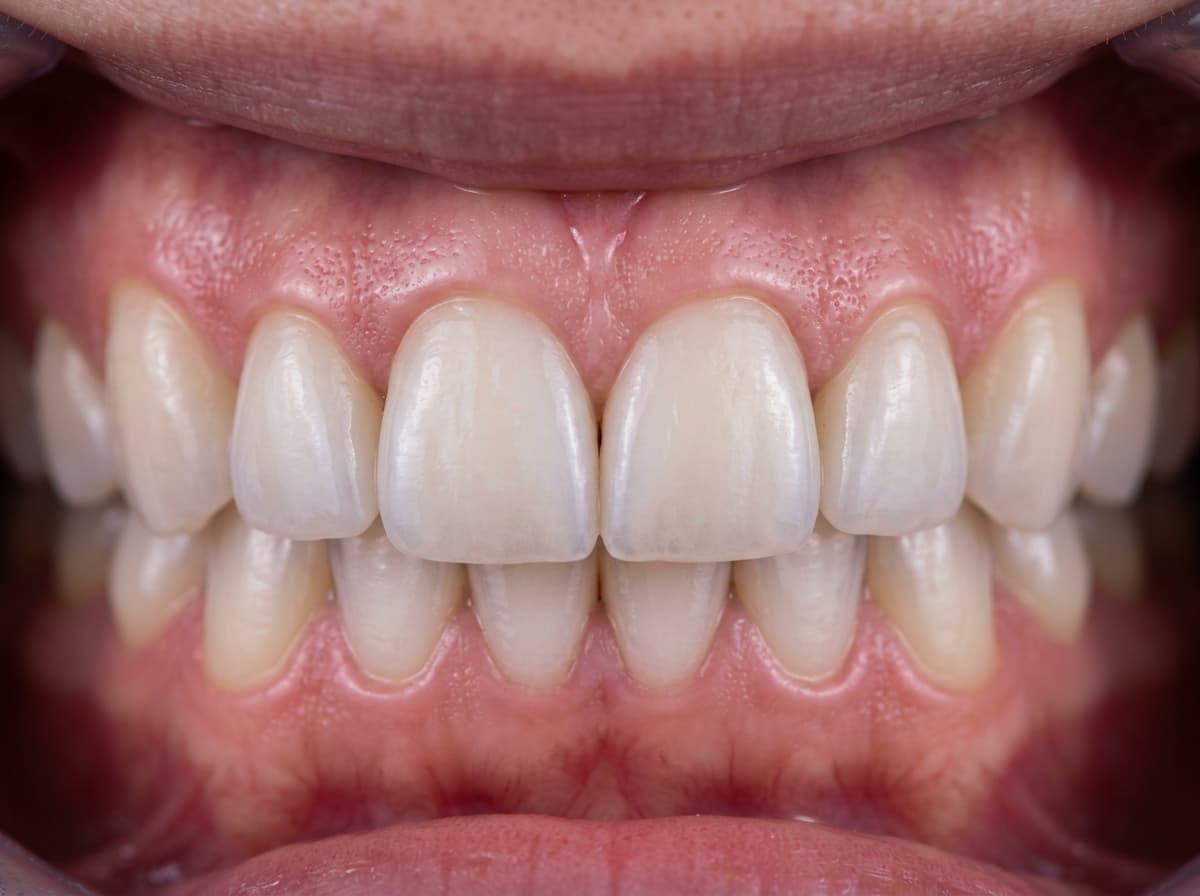Anterior Ceramic Veneers & Enamel Micro-Bonding — Clinical Outcome (After)