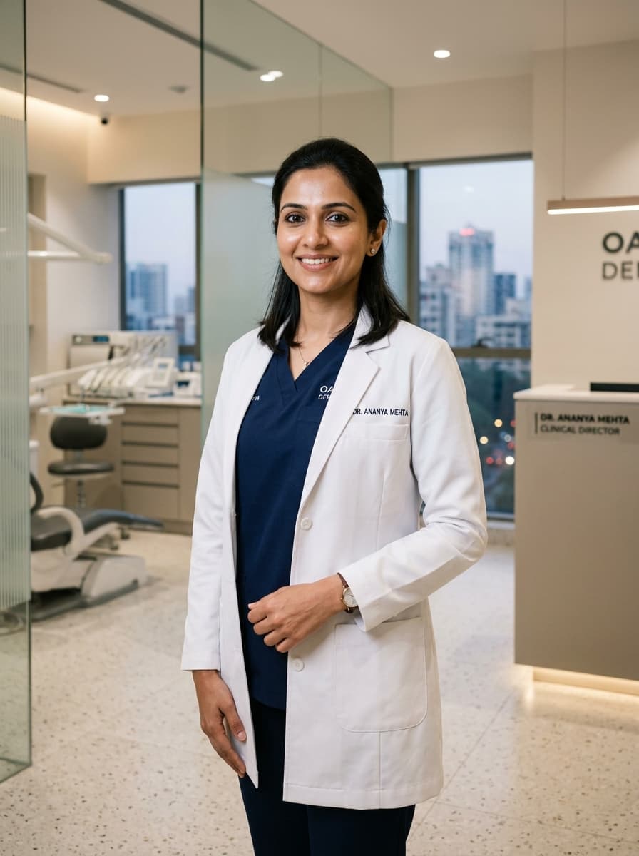 Dr. Ananya Mehta — Clinical Director at ATELIER ORALIS