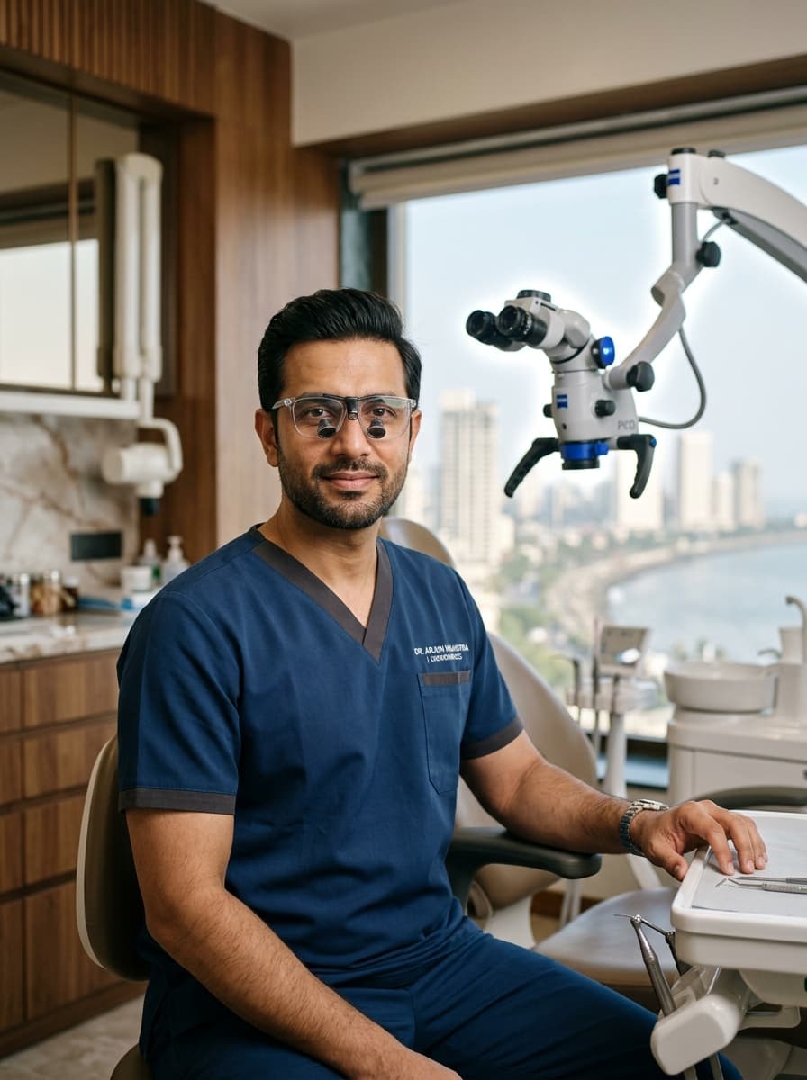Dr. Arjun Malhotra — Orthodontist & Dentofacial Orthopedist at ATELIER ORALIS