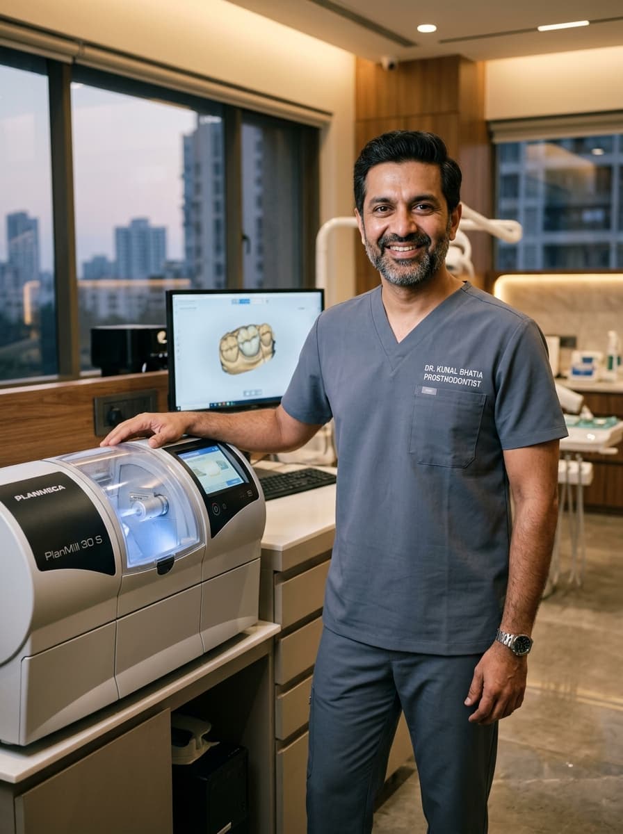 Dr. Kunal Bhatia — Prosthodontist at ATELIER ORALIS