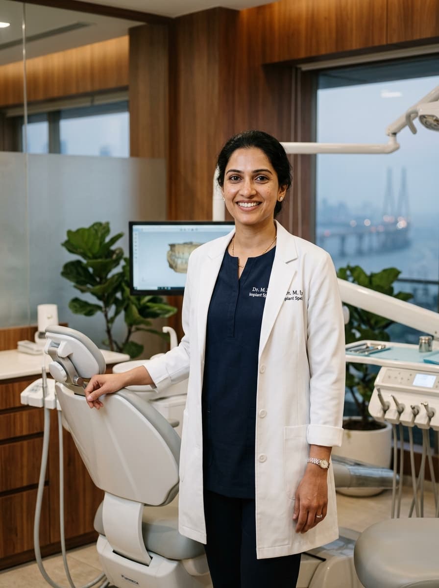 Dr. Meera Iyer — Periodontist & Implantologist at ATELIER ORALIS